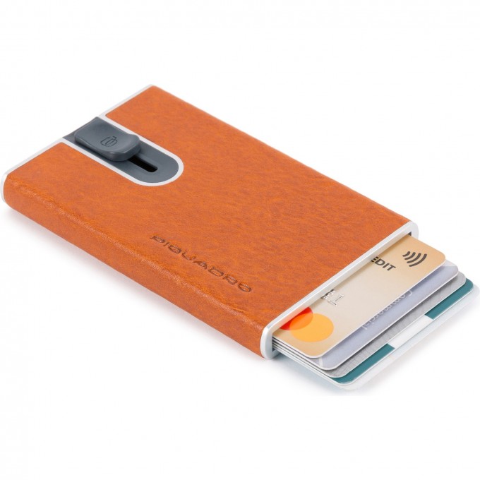 Чехол для кредитных карт PIQUADRO B2S (оранжевый) PP4825B2SR/AR