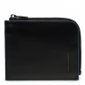 Чехол для кредитных карт PIQUADRO BLUE SQUARE черный натуральная кожа PP6860B2R/N