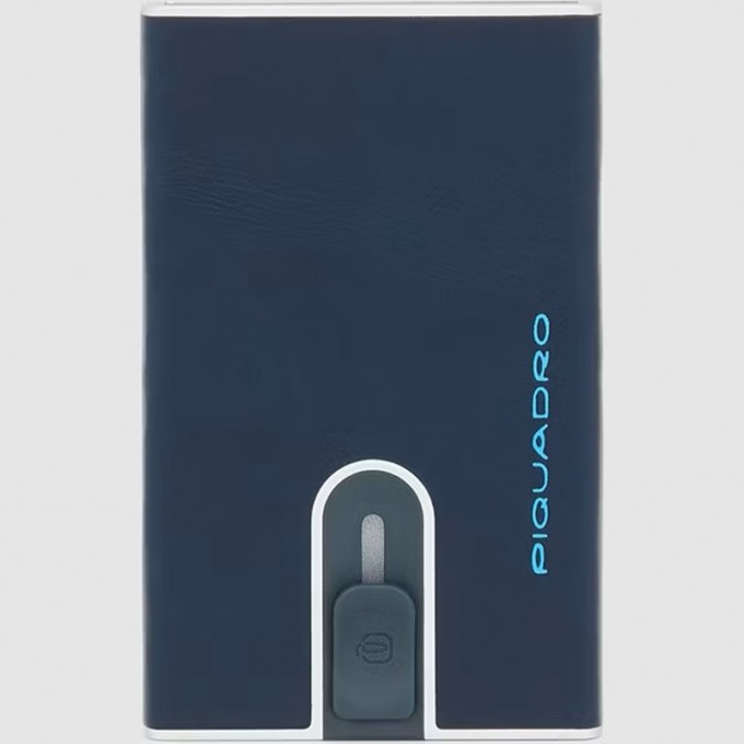 Чехол для кредитных карт PIQUADRO BLUE SQUARE черный PP4825B2R/N