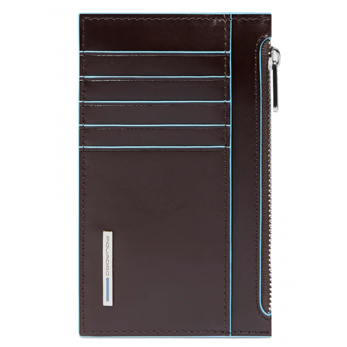 Чехол для кредитных карт PIQUADRO BLUE SQUARE красное дерево PP6561B2R/MO