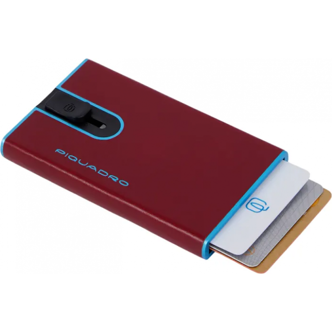 Чехол для кредитных карт PIQUADRO BLUE SQUARE красный PP4825B2BLR/R