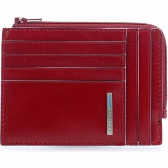 Чехол для кредитных карт PIQUADRO BLUE SQUARE PU1243B2R/R (красный) Чехол для кредитных карт PIQUADRO BLUE SQUARE PU1243B2R/R (красный)