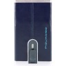 Чехол для кредитных карт PIQUADRO BLUE SQUARE (синий) PP4825B2R/BLU2