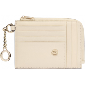 Чехол для кредитных карт PIQUADRO CIRCLE PP5910W92R/BI слоновая кость натуральная кожа Чехол для кредитных карт PIQUADRO CIRCLE PP5910W92R/BI слоновая кость натуральная кожа