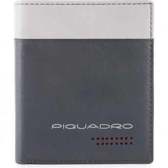 Чехол для кредитных карт PIQUADRO URBAN PP1518UB00R/GRN (серый/черный)