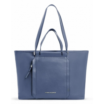 Деловая сумка женская PIQUADRO CIRCLE BD3336W92/BLU4 синяя