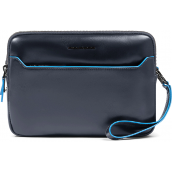 Клатч PIQUADRO BLUE SQUARE AC6902B2R/BLU2 темно-синий натуральная кожа
