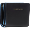 Кошелек женский PIQUADRO BLUE SQUARE черный PD6660B2R/N