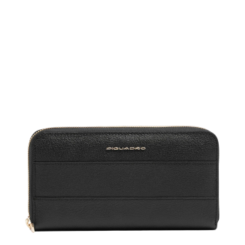 Кошелек женский PIQUADRO PATRICIA PD1515W140R/N черный Кошелек женский PIQUADRO PATRICIA PD1515W140R/N черный