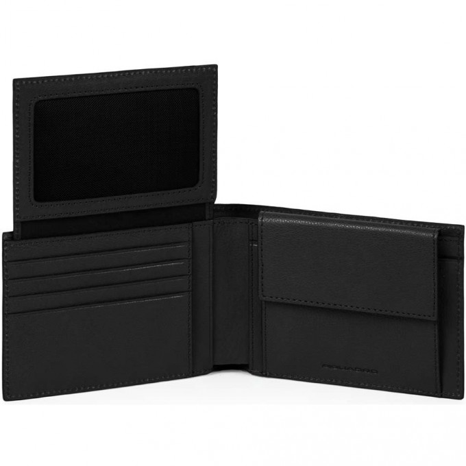 Кошелек мужской PIQUADRO BLACK SQUARE черный PU1392B3R/N