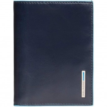 Кошелек мужской PIQUADRO BLUE SQUARE PU1393B2/BLU2 темно-синий