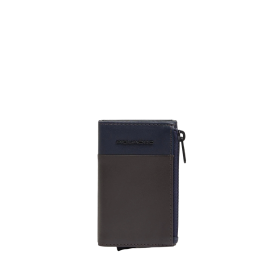 Кошелек PIQUADRO HARPER PP5585APR/BLUTM синий/коричневый
