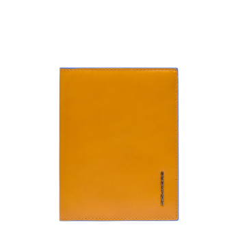 Обложка для паспорта PIQUADRO BLUE SQUARE PP1660B2/G желтый