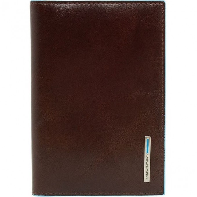 Обложка для паспорта PIQUADRO BLUE SQUARE (коричневый) AS300B2/MO