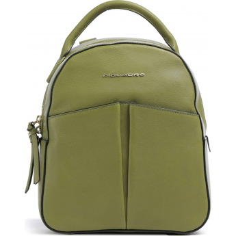 Рюкзак женский PIQUADRO ASHLEY CA6454W134/VE оливковый/бежевый кожа