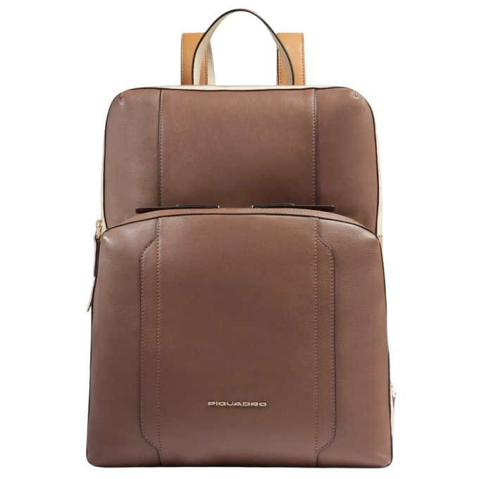 Рюкзак женский PIQUADRO CIRCLE коричневый/бежевый CA6216W92/MBE