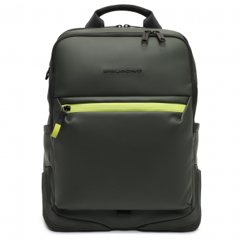 Рюкзак мужской PIQUADRO CORNER 2.0 CA6464C2OW/VE темно-зеленый полиуретан/полиэстер