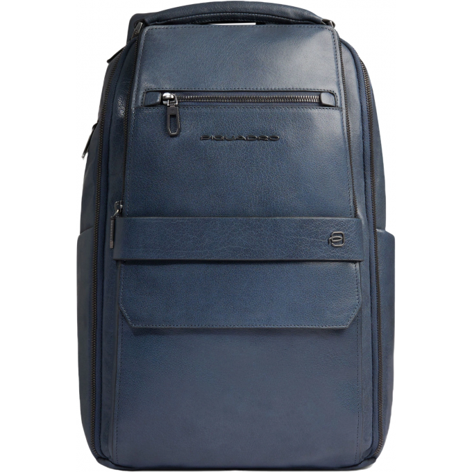 Рюкзак мужской PIQUADRO SOLM серо-голубой кожа CA7022S141/AV