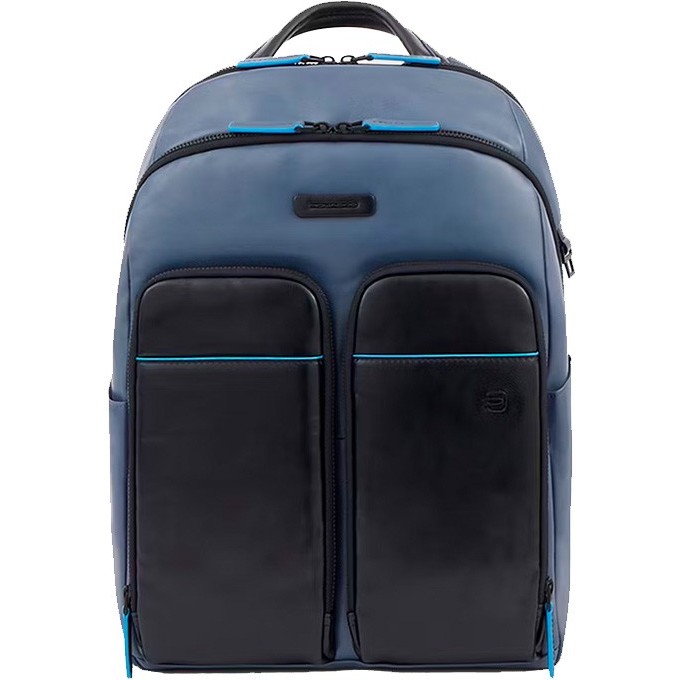 Рюкзак PIQUADRO BLUE SQUARE REVAMP темно-синий/синий CA5574B2V/BLBL