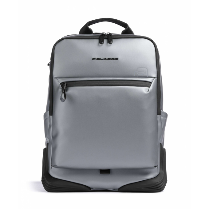 Рюкзак PIQUADRO CORNER 2.0 C20W серебристый/черный полиуретан CA6464C2OW/MGR