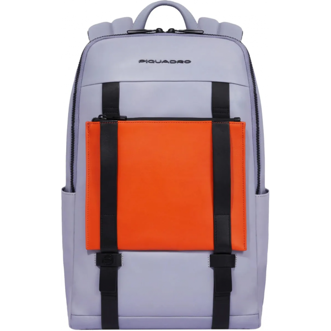 Рюкзак PIQUADRO DAVID серый/оранжевый CA6363S130/GR