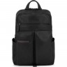 Рюкзак PIQUADRO PAAVO CA6029S122/N черный кожа