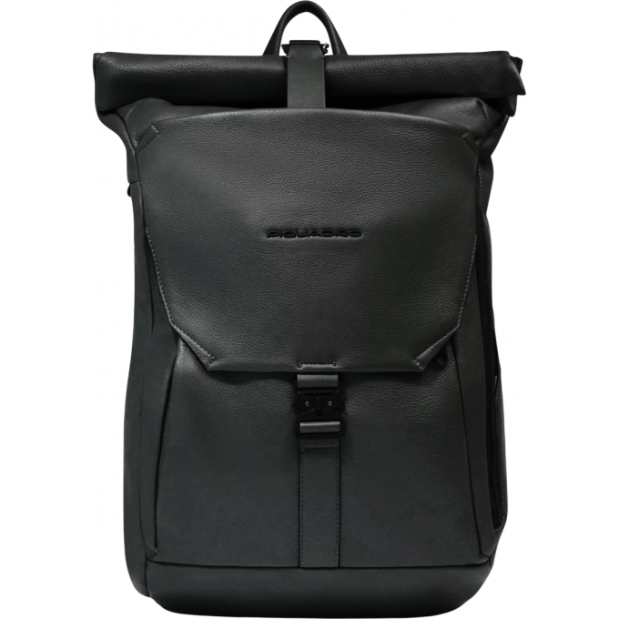 Рюкзак PIQUADRO THAN роллтоп черный кожа CA6612S135/N