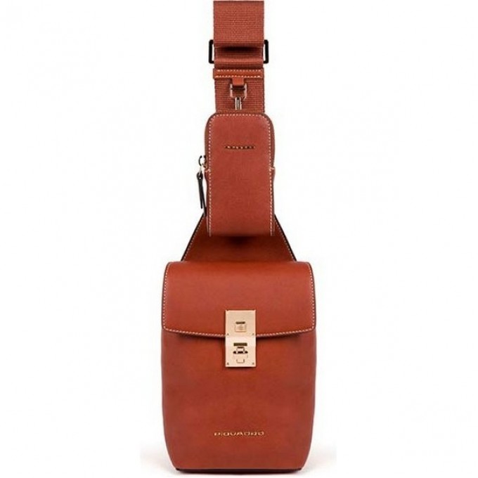 Рюкзак слинг женский PIQUADRO DAFNE BUSINESS светло-коричневый CA5513DF/CU
