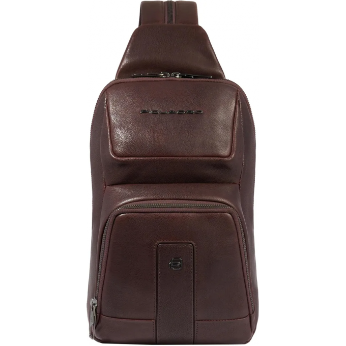 Рюкзак слинг PIQUADRO CARL темно-коричневый CA5751S129/TM