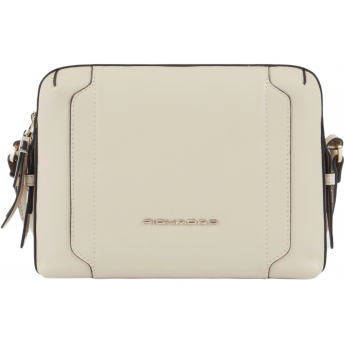 Сумка женская PIQUADRO CIRCLE BD4870W92/BECU бежевая/кофейная натуральная кожа Сумка женская PIQUADRO CIRCLE BD4870W92/BECU бежевая/кофейная натуральная кожа