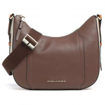 Сумка женская PIQUADRO CIRCLE BD6657W92/MBE коричневая/бежевая