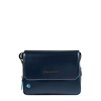 Сумка-мессенджер PIQUADRO BLUE SQUARE CA6812B2/BLU2 синяя ожа