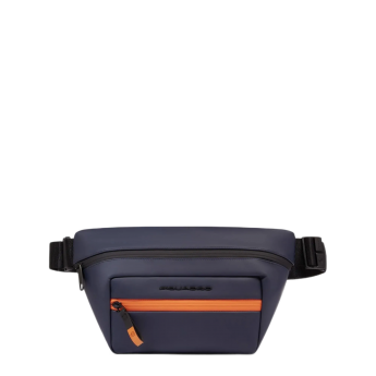 Сумка поясная PIQUADRO C2OW CA6940C2OW/BLU синяя полиуретан Сумка поясная PIQUADRO C2OW CA6940C2OW/BLU синяя полиуретан