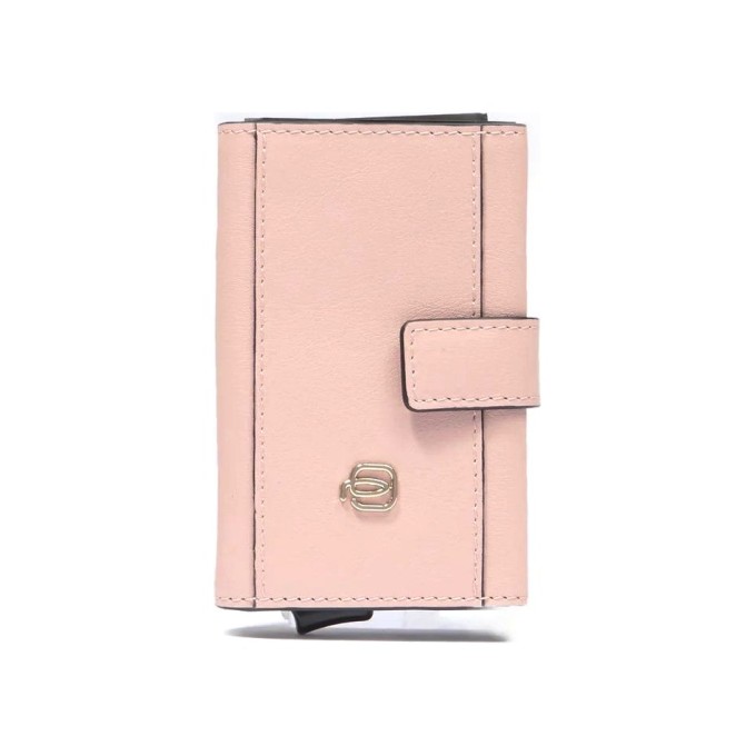 Чехол для кредитных карт Piquadro Circle сливовый металл/натур.кожа PP5649W92R/BORO